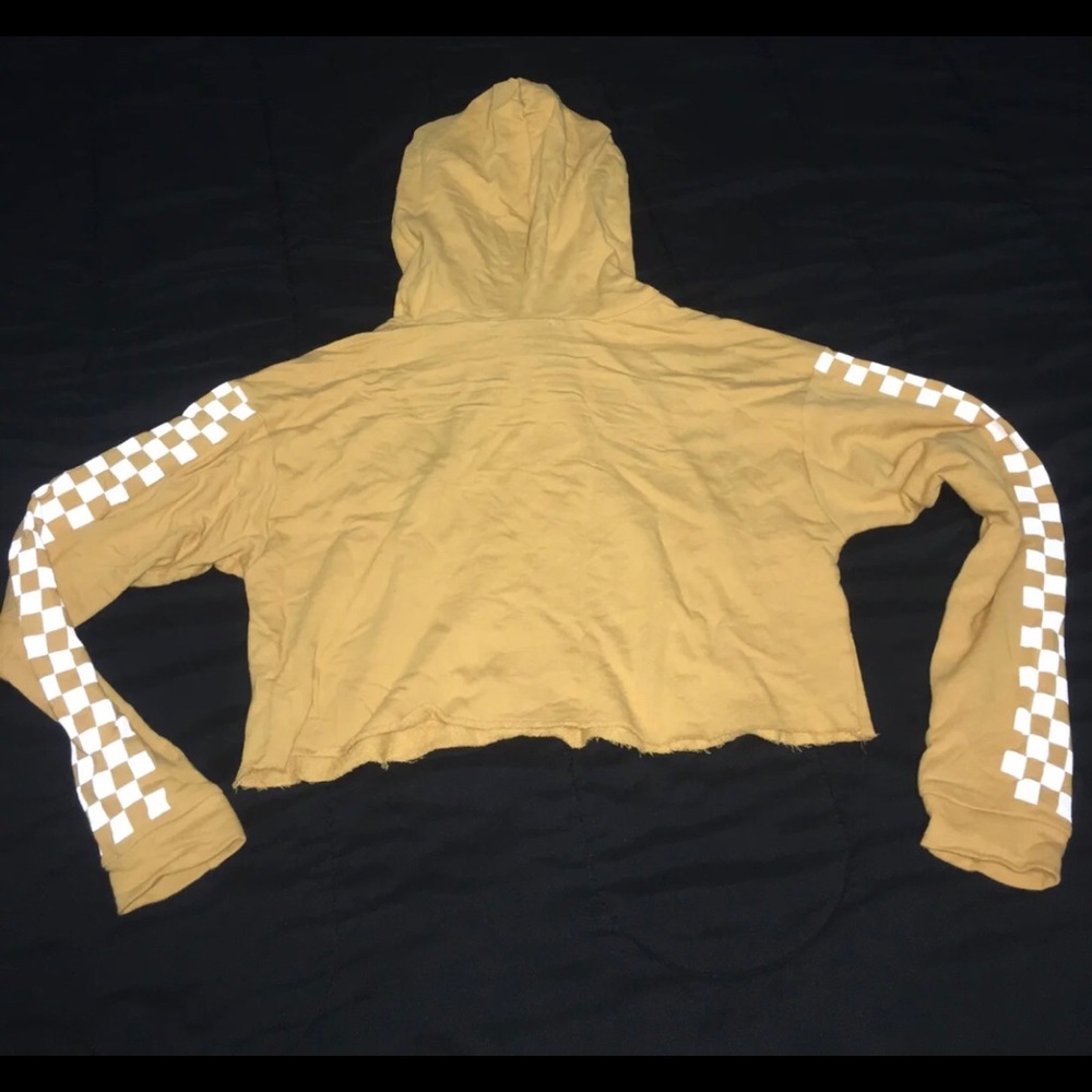 ❗️SOLD❗️Laura’s Boutique Tana Mustard Hoodie - Picture 5 of 6